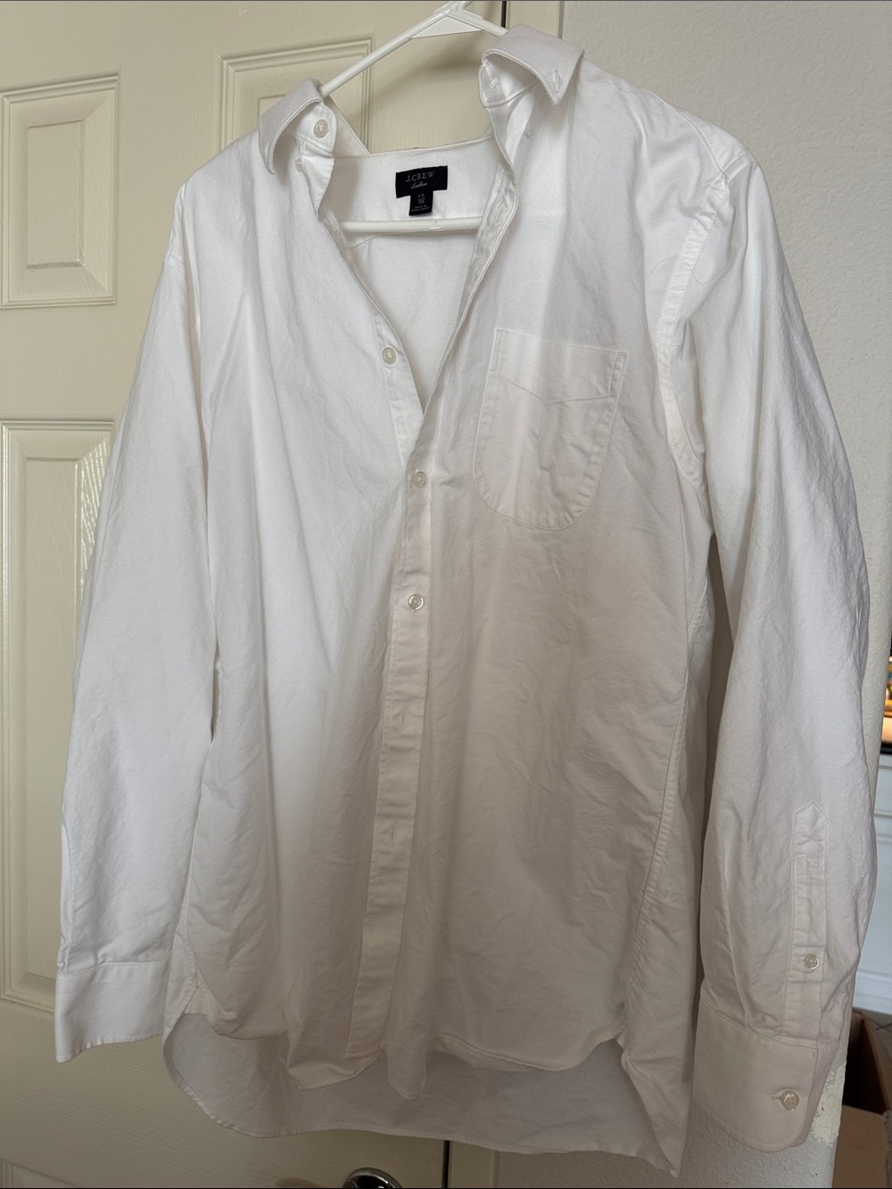 J. Crew White Ludlow Dress Shirt
